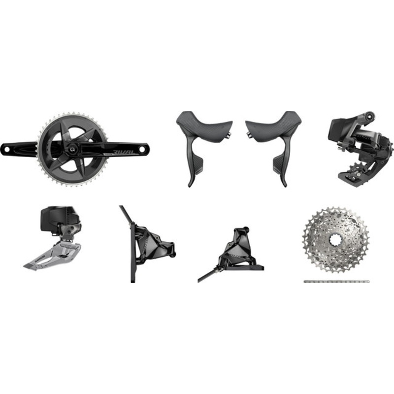SRAM Rival eTap AXS HRD FM Power Meter 2×12-speed 33-46 Groupset