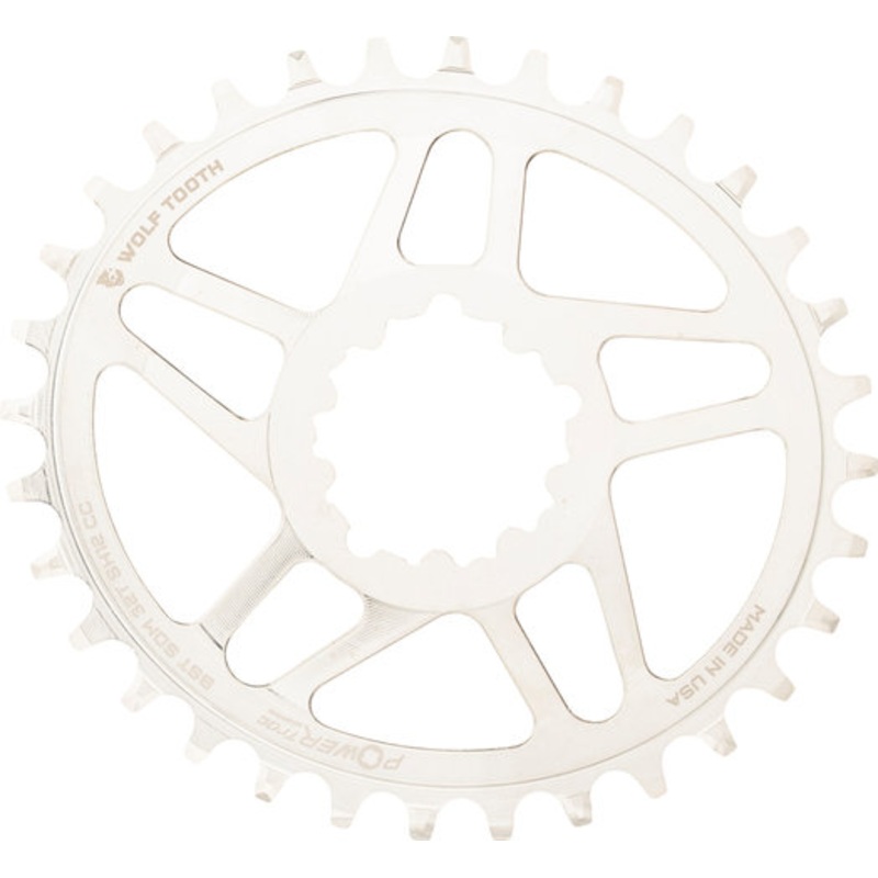 Wolf Tooth Components Elliptical Direct Mount Cane Creek / SRAM Chainring for HG  12-speed