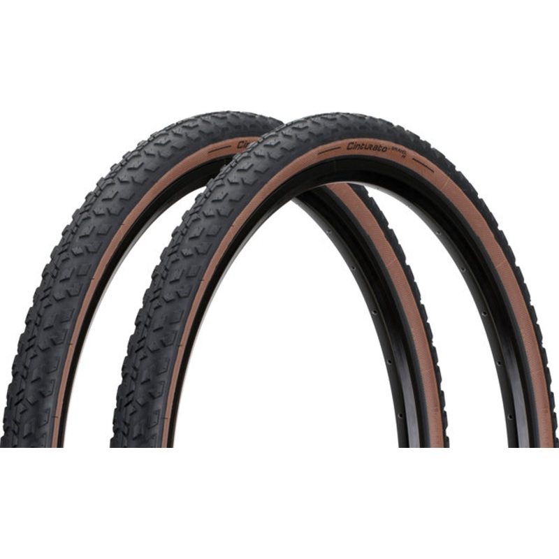 Pirelli Cinturato Gravel Mixed Terrain Classic TLR 28″ Folding Tyre Set