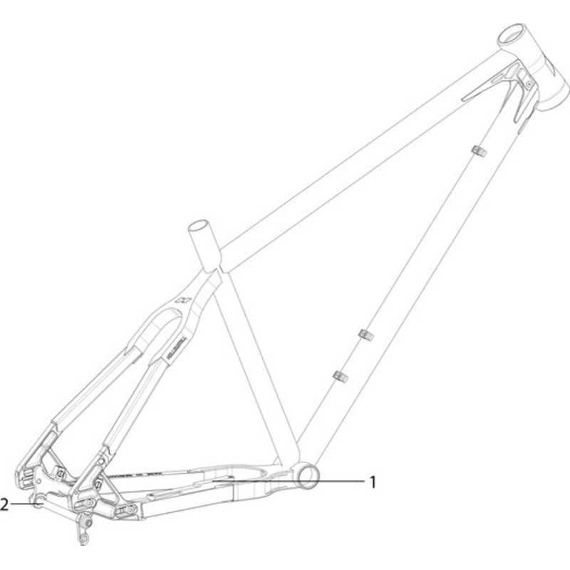 Nicolai Argon GTB Spare Frame Parts