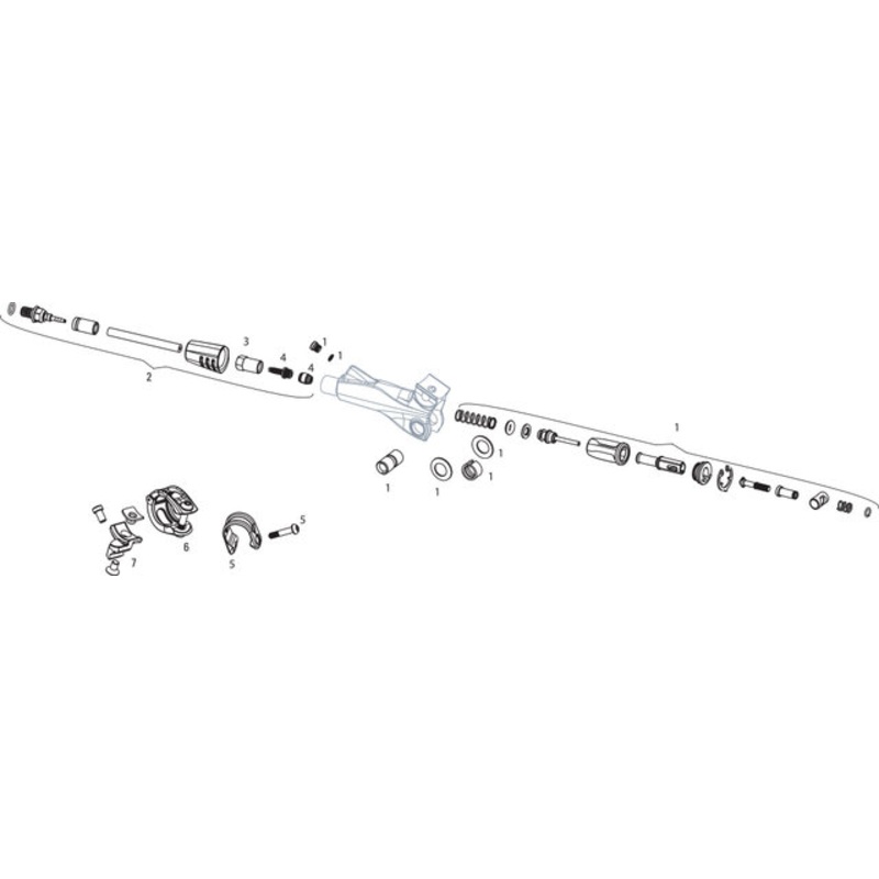 SRAM XX (2013-2016) / XX World Cup (2012 2012) Brake Lever Spare Parts