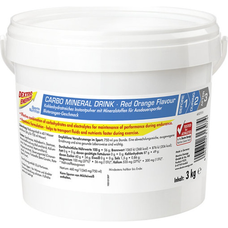 Dextro Energy Carbo Mineral Drink – 3 kg