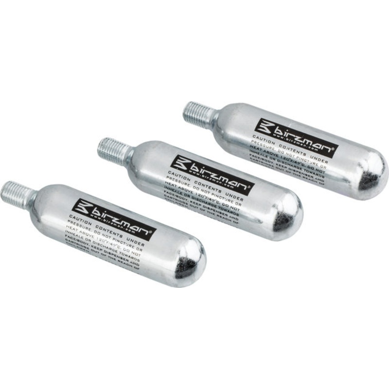 Birzman Spare Threaded CO2 Cartridges 16 g – 3 pack