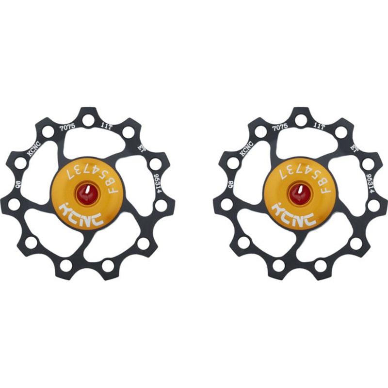 KCNC Jockey Wheel Aluminum Pulley Wheels with Ceramic Bearings – 1 Pair