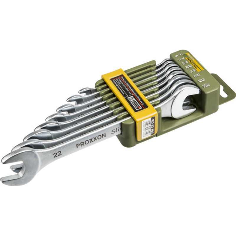 Proxxon Double Ended Spanner SlimLine, 8 Pieces