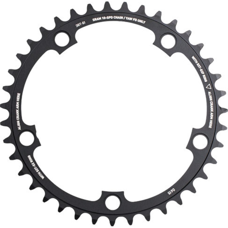 SRAM Red X-Glide Yaw, 5-arm, 130 mm BCD Chainring