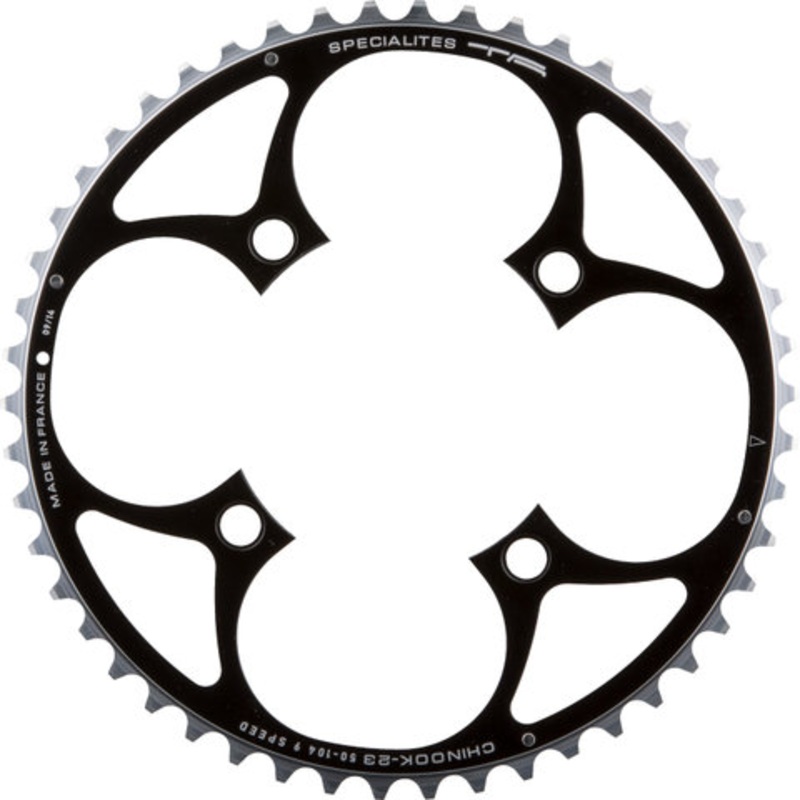 TA Chinook Chainring, 4-arm, Outer, 104 mm BCD, 23 mm Mount