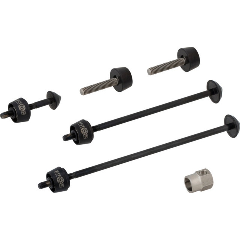 Pitlock Locking Skewer Set 02/BR for Front Wheel, Rear Wheel, Seatpost, Brake