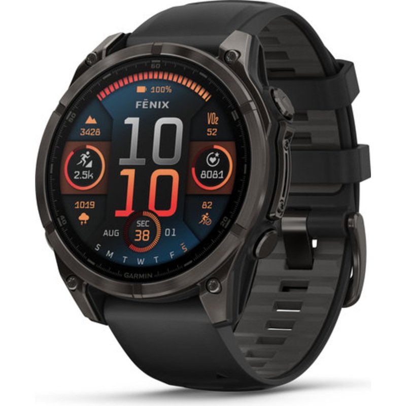 Garmin fenix 8 AMOLED Sapphire Titanium GPS 47 mm Multisport Smartwatch