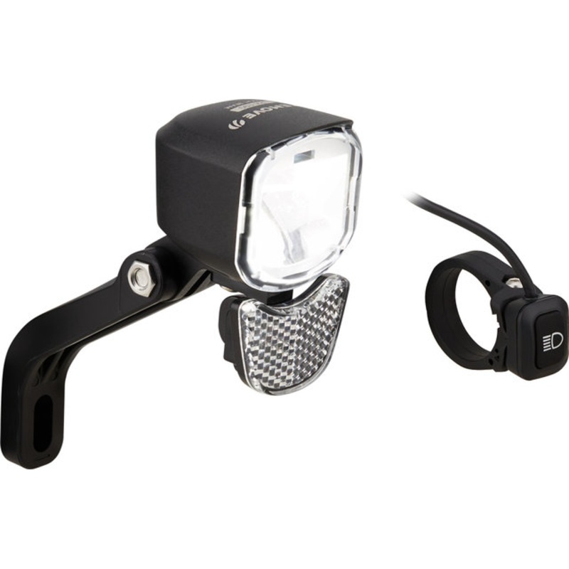 Litemove RX-E90 LED HB/LB E-Bike Front Light for Fork Mounting with StVZO