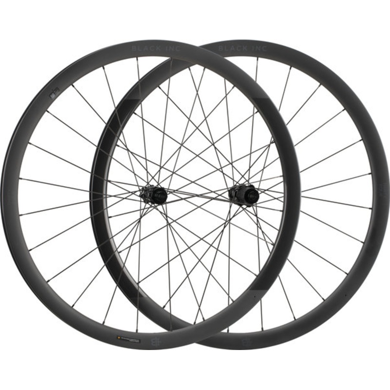 Black Inc Thirty Four Center Lock Disc Carbon 28″ Wheelset