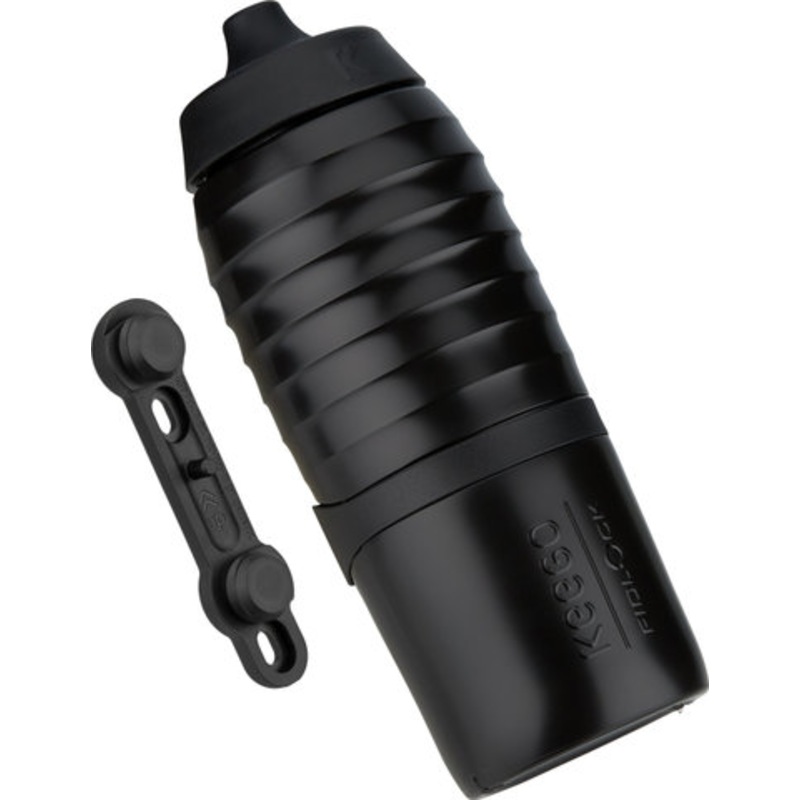 FIDLOCK TWIST x Keego Titanium Water Bottle 600 ml with Bike Base Mount System