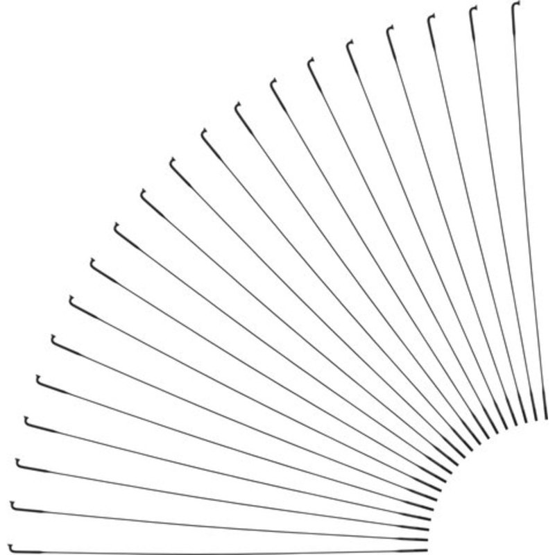 Sapim CX-Ray J-Bend Spokes   Nipples – 20-Pack