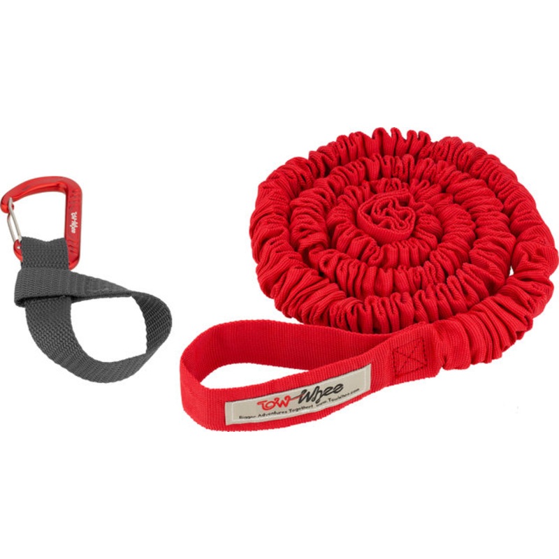 TowWhee Tow Rope Set with Quick Loop   Carabiner