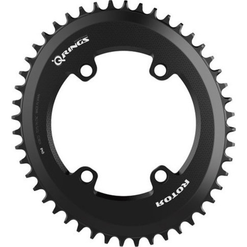 Rotor SRAM AXS 2X Chainring, 4-Arm, Q-Ring, 110 mm BCD, Spider Mount