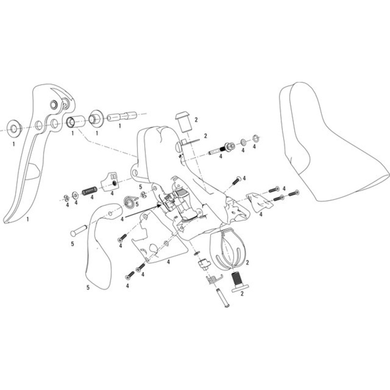 SRAM Red Brake / Shift Lever Spare Parts (2008-2011)