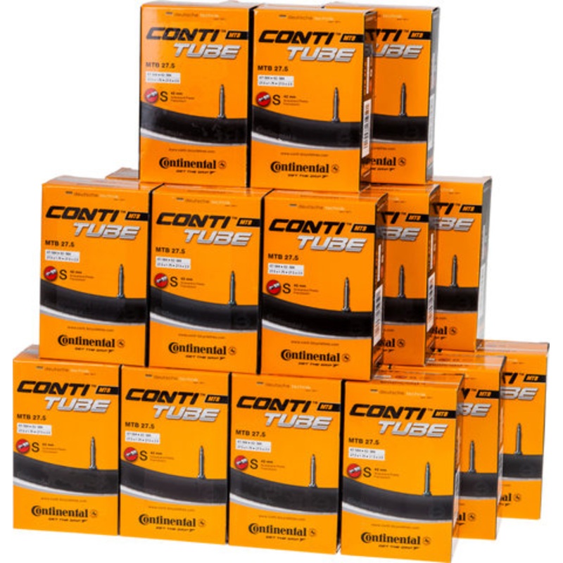 Continental MTB 27.5 Inner Tube Set – 25 Inner Tubes   2 Free Tyre Levers