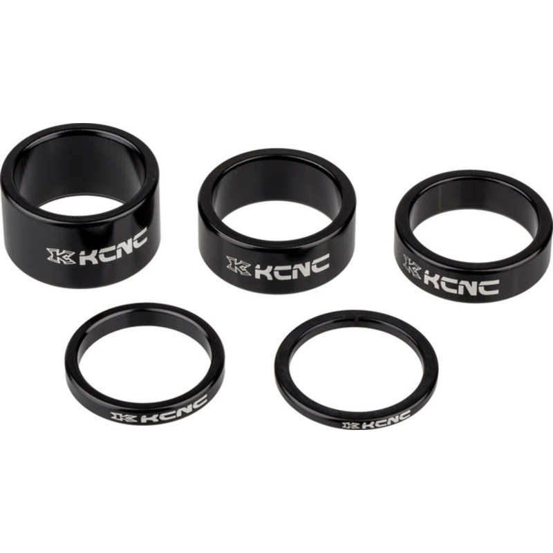 KCNC 5-Piece Headset Spacer Set for 1 1/8″