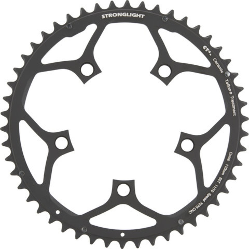 Stronglight CT2 Road Chainring 10-/11-speed, 5-Arm, 110 mm BCD