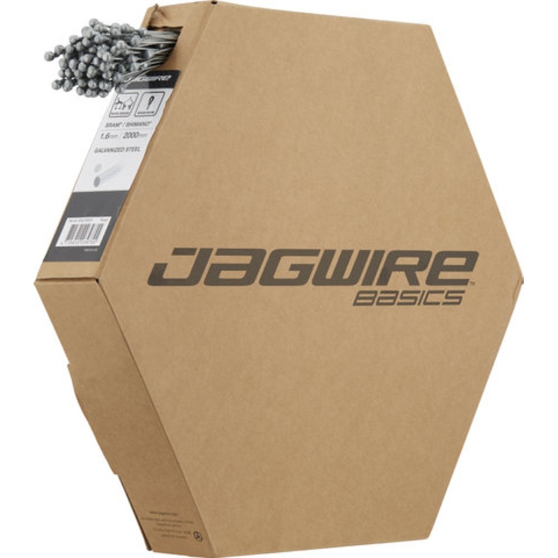 Jagwire Basics Brake Cable for Shimano/SRAM Road – 100 Pack