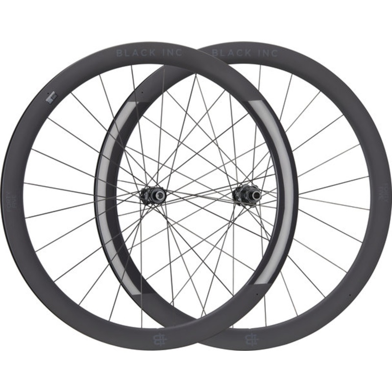 Black Inc Forty Five Center Lock Disc Carbon 28″ Wheelset