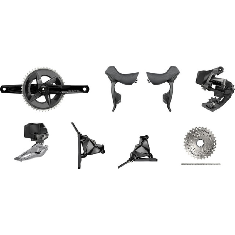 SRAM Rival eTap AXS HRD FM Group 2×12-speed 33-46
