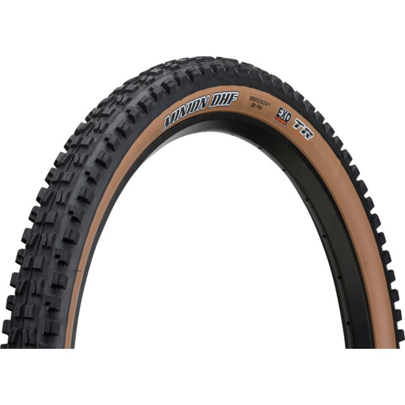 Maxxis Minion DHF Dual EXO WT TR Skinwall 29″ Folding Tyre
