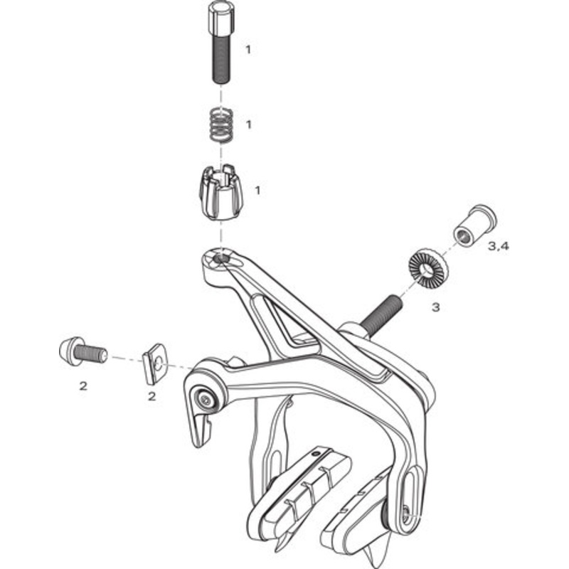 SRAM Force / Rival / Apex Brake (2007-2012) Spare Parts