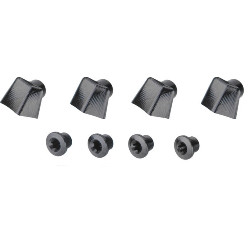absoluteBLACK Chainring bolt covers for Ultegra R8000