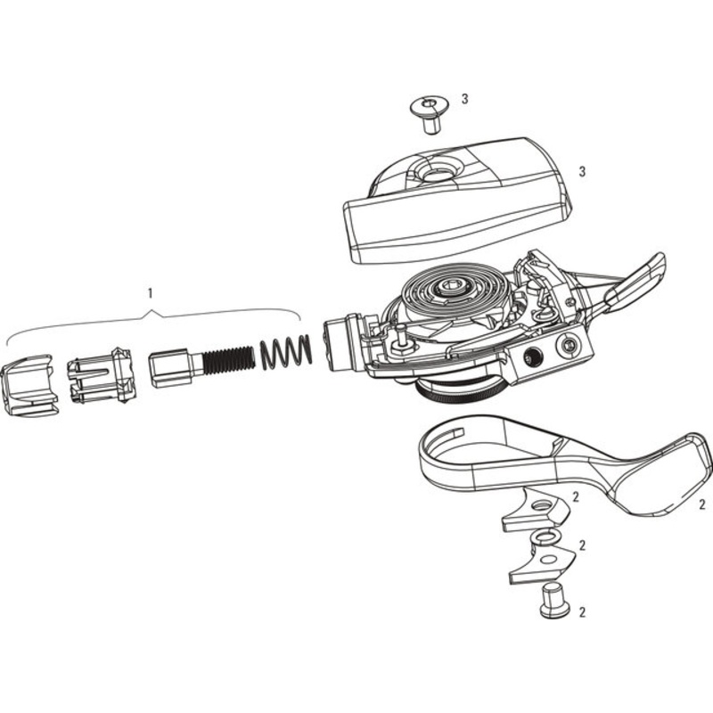 SRAM XX1 / X01 / X01 DH 1×11 Shifter Spare Parts