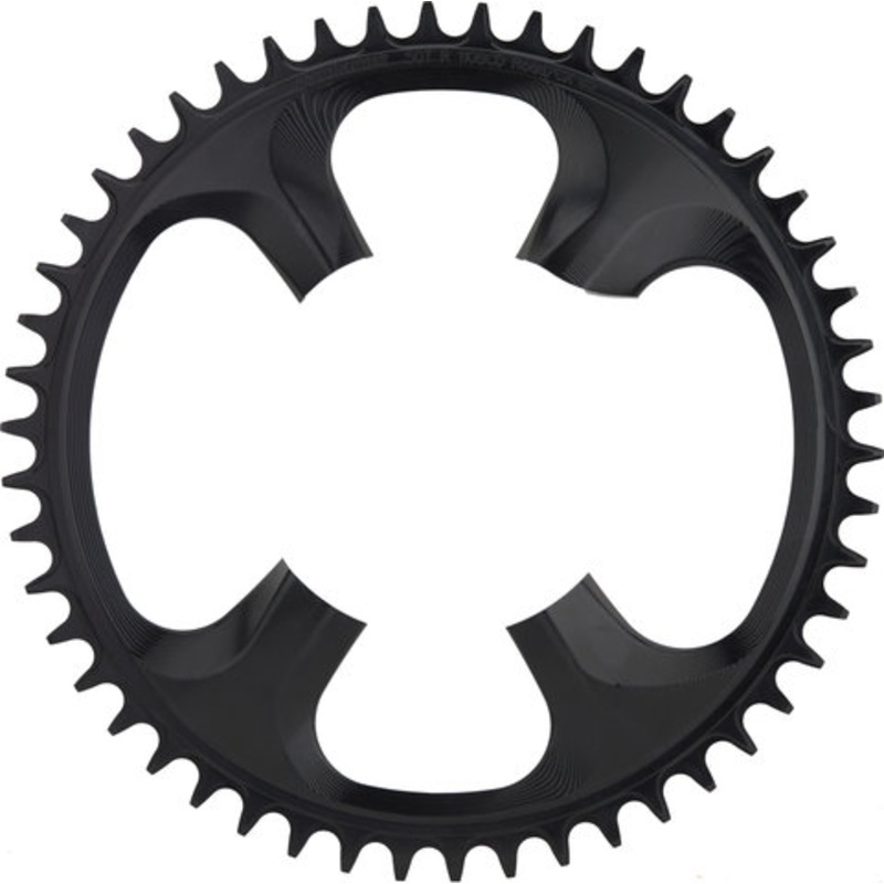 Garbaruk Chainring Round Asymmetric 4-Arm for Shimano Ultegra 8000