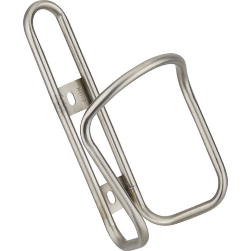 King Cage Flat Top Titanium Bottle Cage