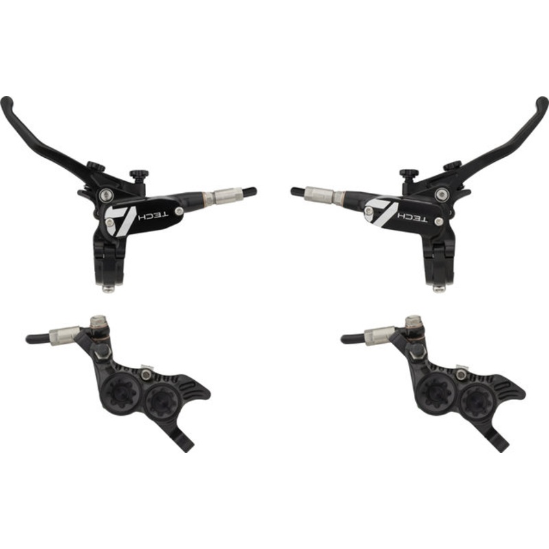 Hope Tech 4 V4 Front Rear Disc Brake Set w/ Composite Hose