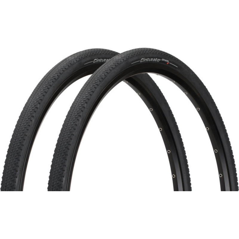 Pirelli Cinturato Gravel Hard Terrain TLR 28″ Folding Tyre Set