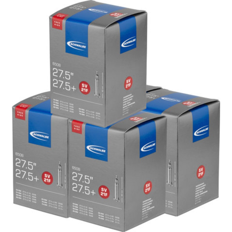 Schwalbe Inner Tube 21F for 27.5  Freeride – 5 Pieces