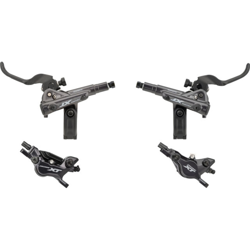 Shimano XT BR-M8120 / BR-M8100 Disc Brake Set w/ Resin Pads J-Kit