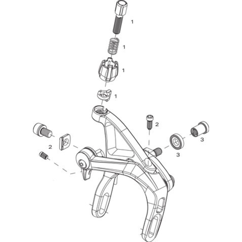 SRAM Red (2008-2011) Brake Spare Parts