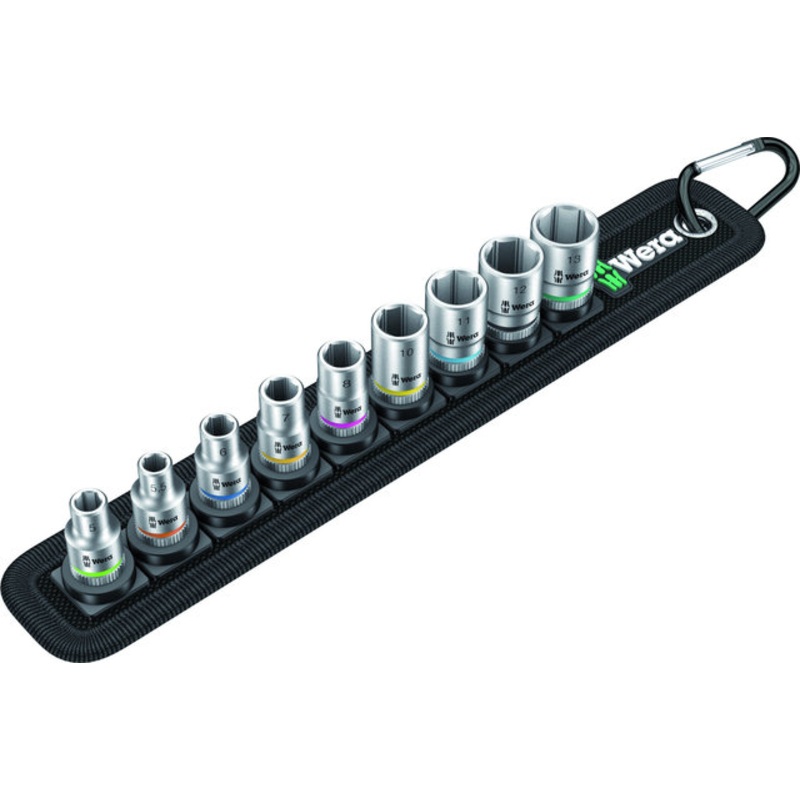 Wera Belt A 4 Zyklop Socket Wrench Insert Set