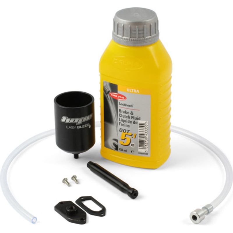 Hope Easy Bleed bleeding kit for Race / Race Evo with brake fluid