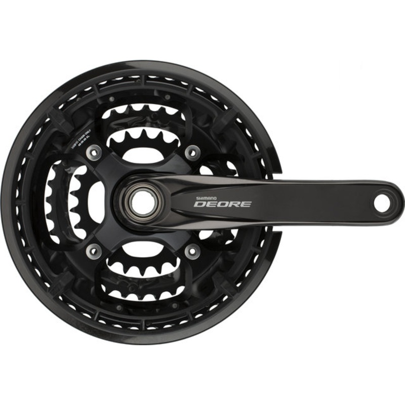 Shimano Deore FC-T6010 Hollowtech II Crankset w/ Chain Guard