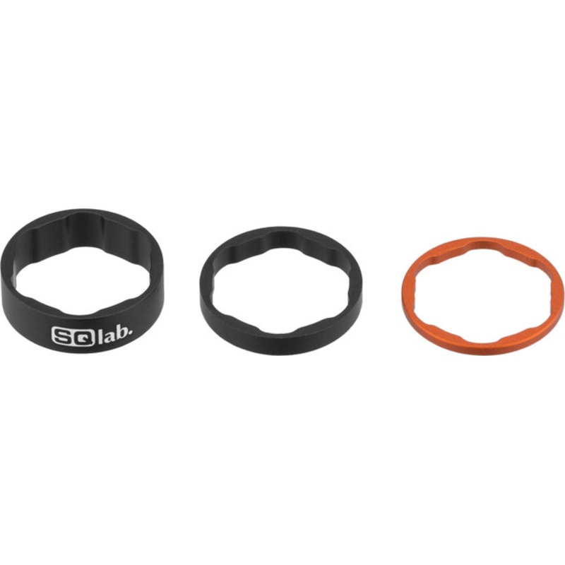 SQlab 3-Piece Spacer set for 1 1/8″