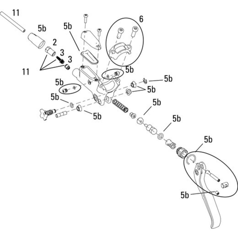 Avid Spare Juicy Carbon Brake Lever (2008)