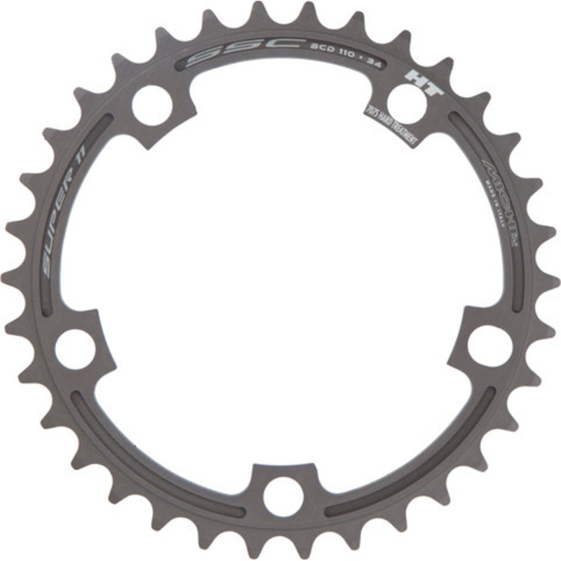 Miche Super 11 SSC Chainring, 5-arm, 110 mm Bolt Circle Diameter