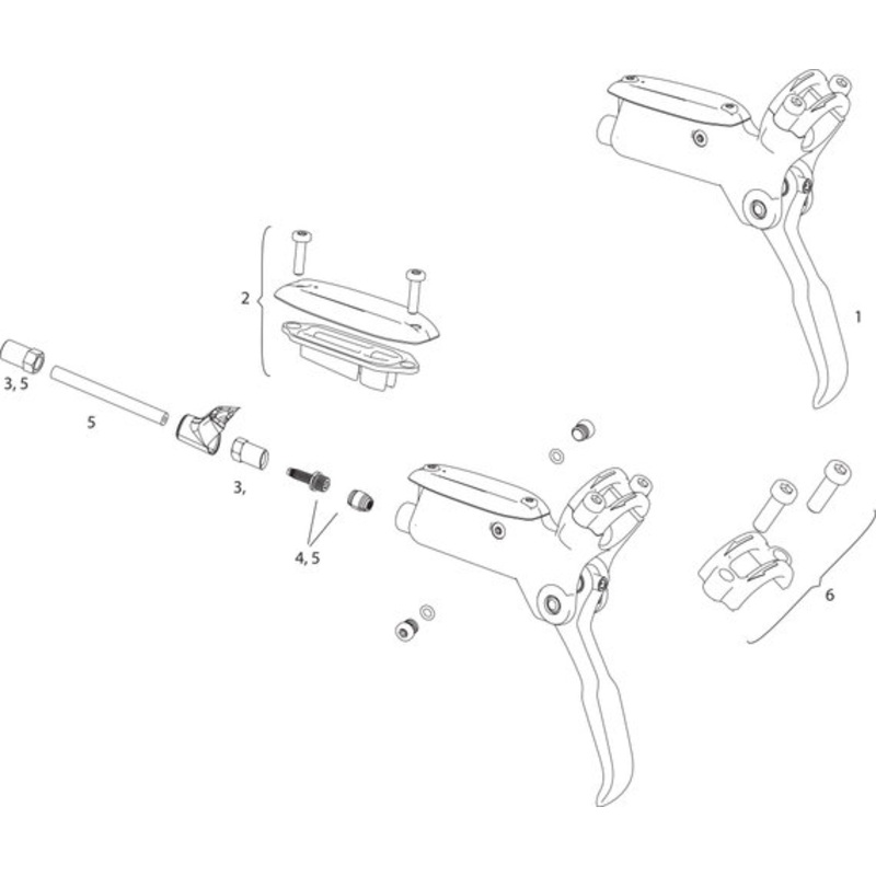 SRAM Level T Brake Lever Spare Parts