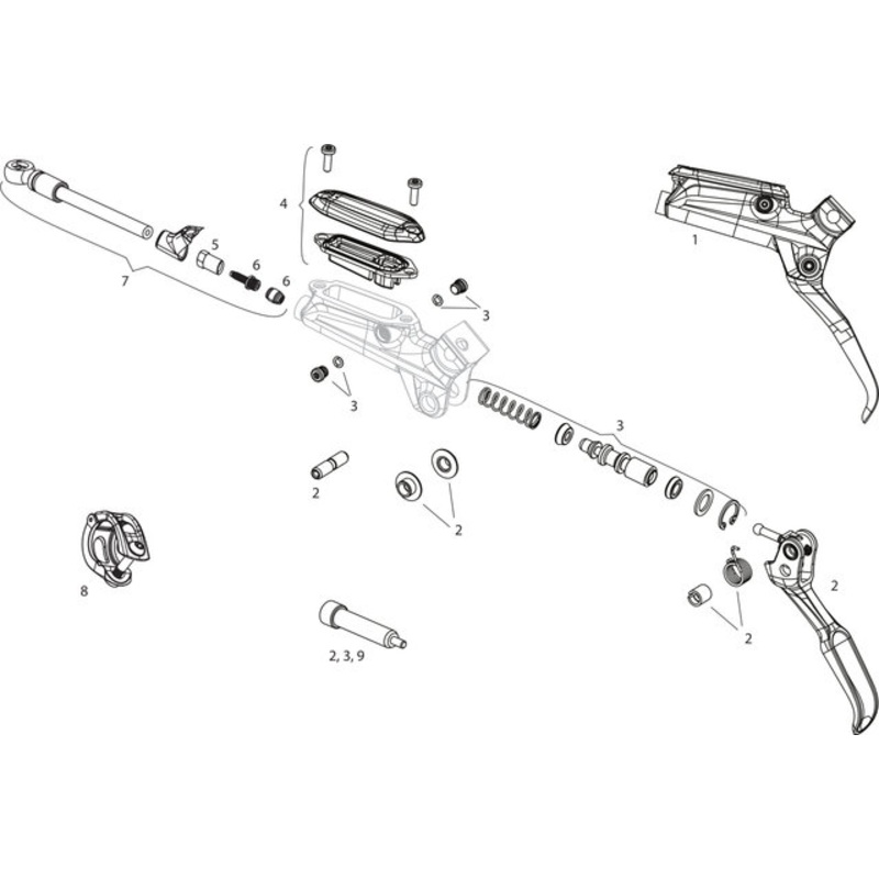 SRAM Level TLM Lever Brake Spare Parts