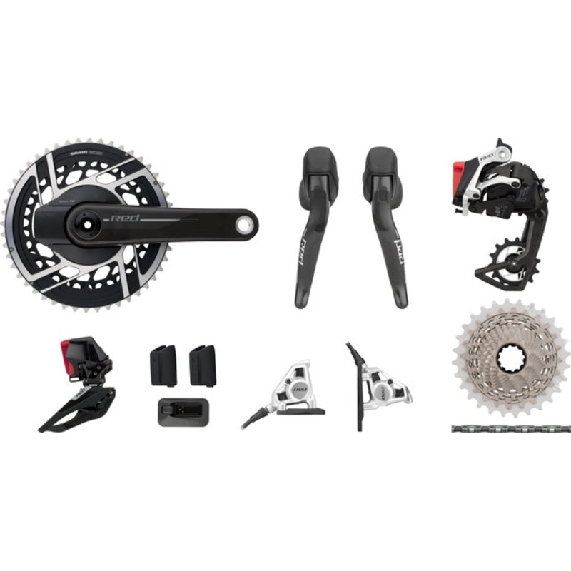 SRAM Red E1 AXS Power Meter HRD FM Groupset 2×12-speed 35-48