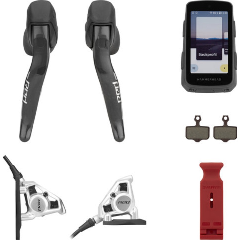 SRAM Red E1 AXS Upgrade Kit with Hammerhead Karoo GPS Bike Computer