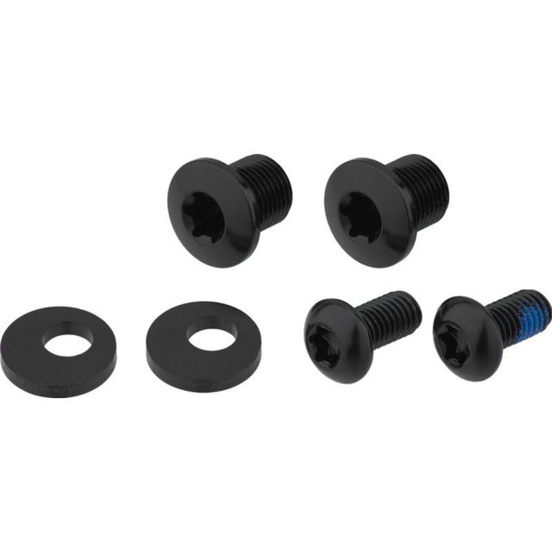 absoluteBLACK Chainring Bolt Set 4-arm for Oval 1X 104 BCD 30-tooth