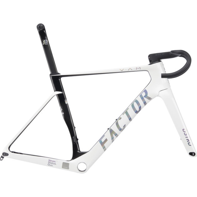 Factor OSTRO V.A.M. Disc T47a Shimano pearl white-chrome Carbon frame kit