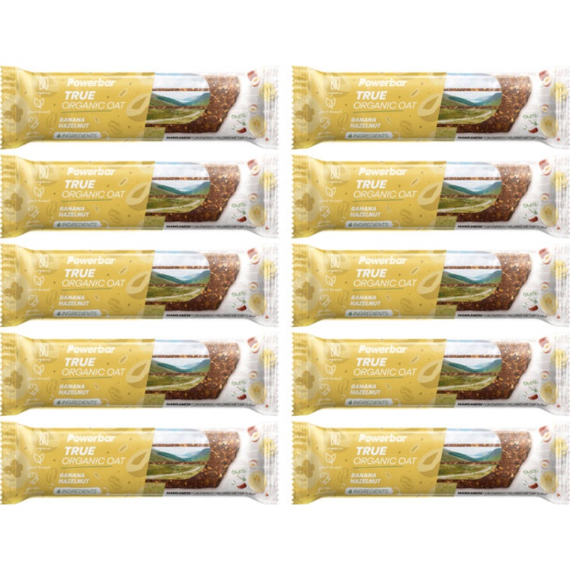 Powerbar True Organic Oat Energy Bars – 10 pieces